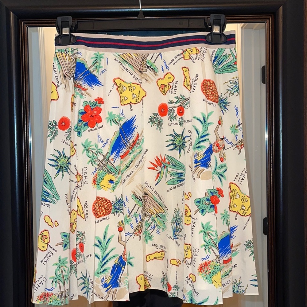 J Crew Hawaiian Print Skirt 🌺